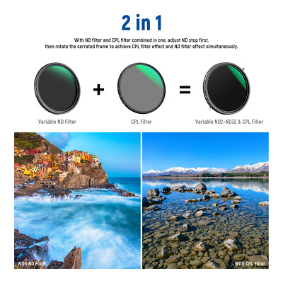 Filtro ND Variabile Magnetico 67mm NEEWER - ND2-ND32, Per Fotografia Professionale - Foto 9