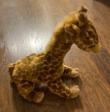 FAO Schwarz Poseable Giraffe Plush 14"