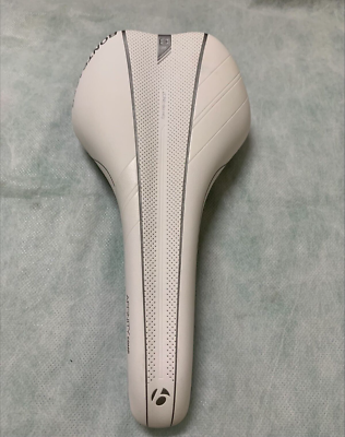 Selle Vélo De Route Bontrager Affinity Comp - Gel Blanc - 138 Mm - Rails Cr-Mo - Neuf