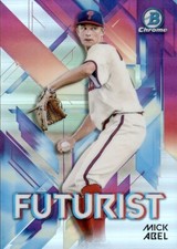 2021 BOWMAN CHROME FUTURIST PHILADELPHIA PHILLIES - MICK ABEL #FUT-MA