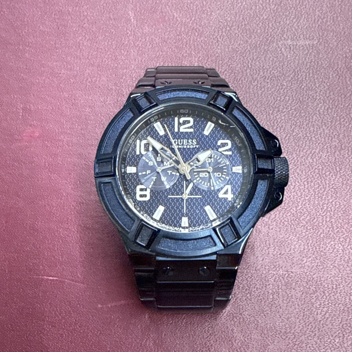 Quartz Watches Guess Waterpro Steel Guess Men's Quartz Stainless