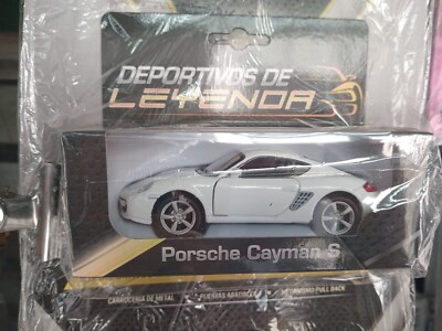 PORSCHE CAYMAN S - SPORTS CARS Diecast - DEPORTIVOS DE LEYENDA CLARIN ARGENTINA