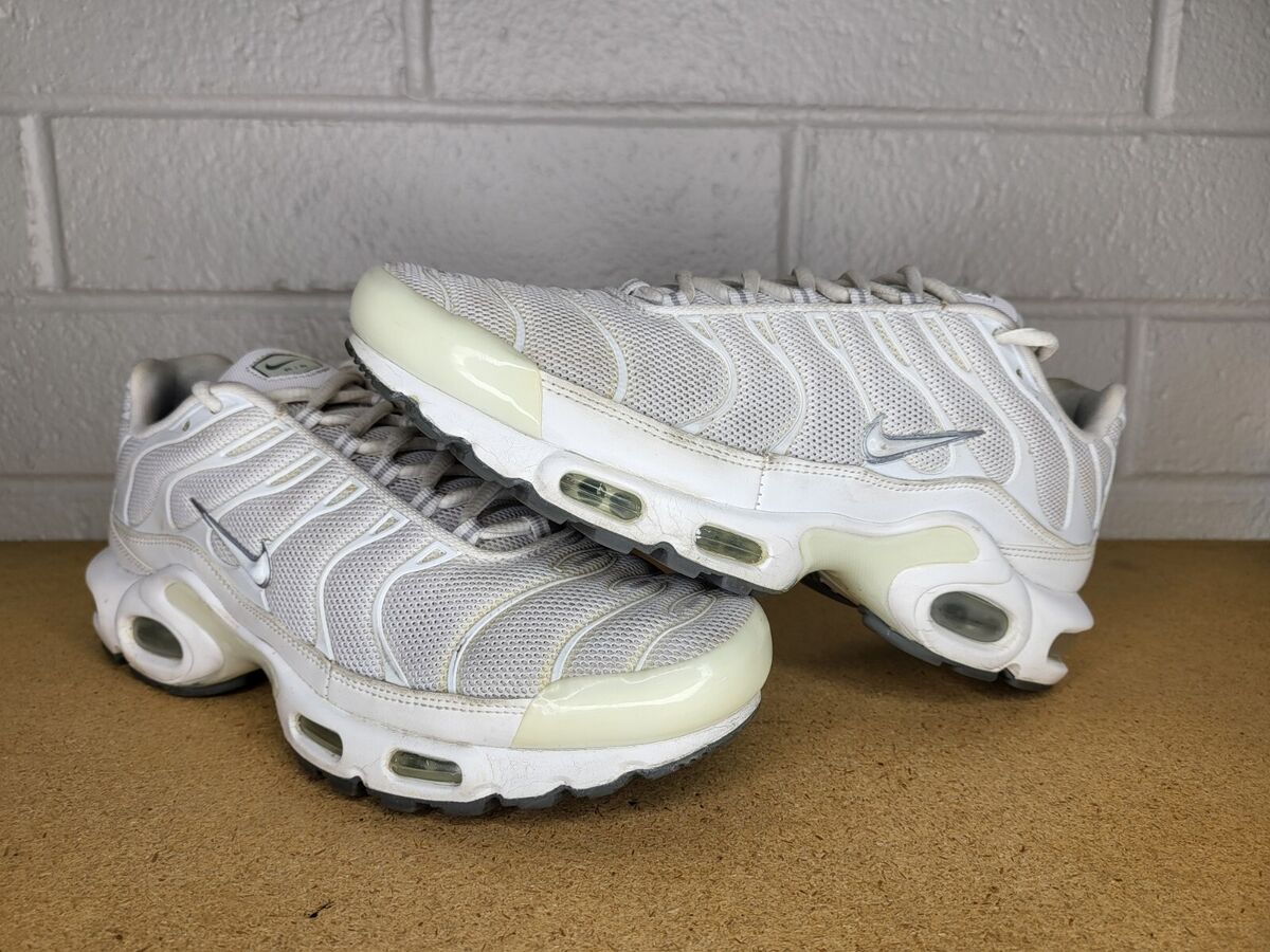 Nike Air Max Plus White 604133-139 Mens Size 8.5 | eBay Nike Air Max Plus White 604133-139 Mens Size 8.5 | eBay