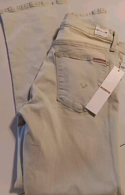 NWT HUDSON Natalie Midrise  Bootcut CROP Jeans Womens Size 26