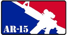 Ar-15 Major League Sticker 2a 2nd Amendment Gun Rifle Ccw Vet Decal Ar-15 Major League Sticker 2a 2nd Amendment Gun Rifle Ccw Vet Decal