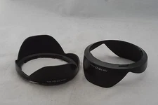 New! Lot of Two Hoods for 12-24mm, 17-35mm & 18-35mm As Nikon HB-23
