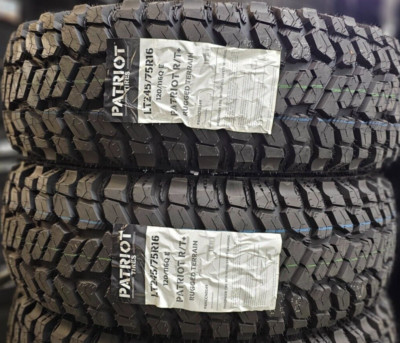 2X PATRIOT/RADAR RENEGADE RT+ 245/75/16 245 75 R16 120/116Q 4X4 P.O.R 2457516