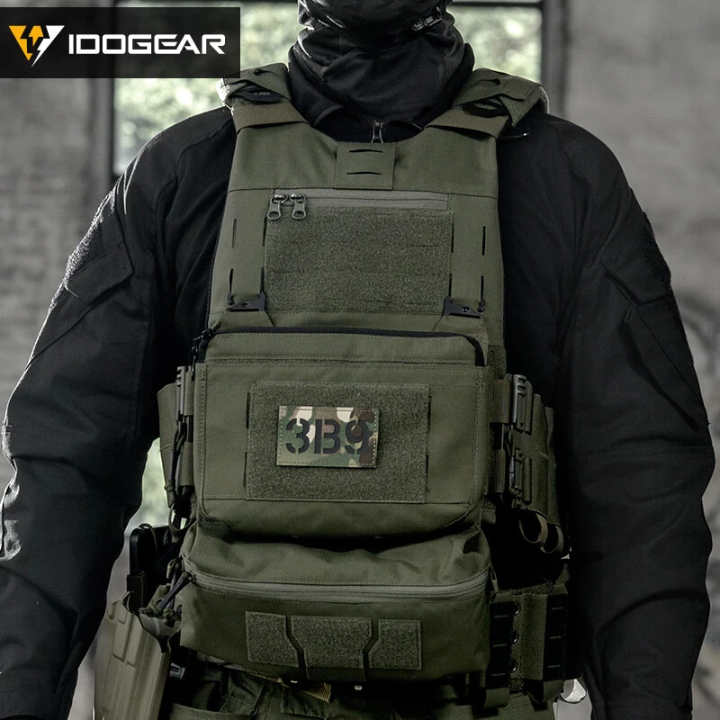 IDOGEAR Tactical FCSK 3.0 FERRO Fast Release Tactical Vest Plate Carrier Hunting - Image 4 of 4