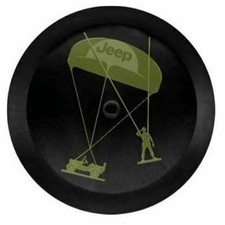 18-19 Jeep Wrangler Jl Army Men Design Vinyl Spare Tire Cover Factory Mopar New