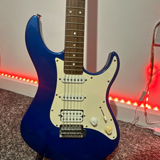 Yamaha Pacifica Blue Solid Body Electric Guitar 6 String Right-Handed 22F