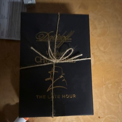 Davidoff Winston Churchill The Late Hour Collectible Cigar Box