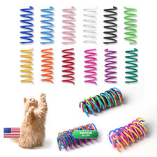 Kitys Fatch 12PCS 12Colors Cat Spring Toys for Indoor Cats