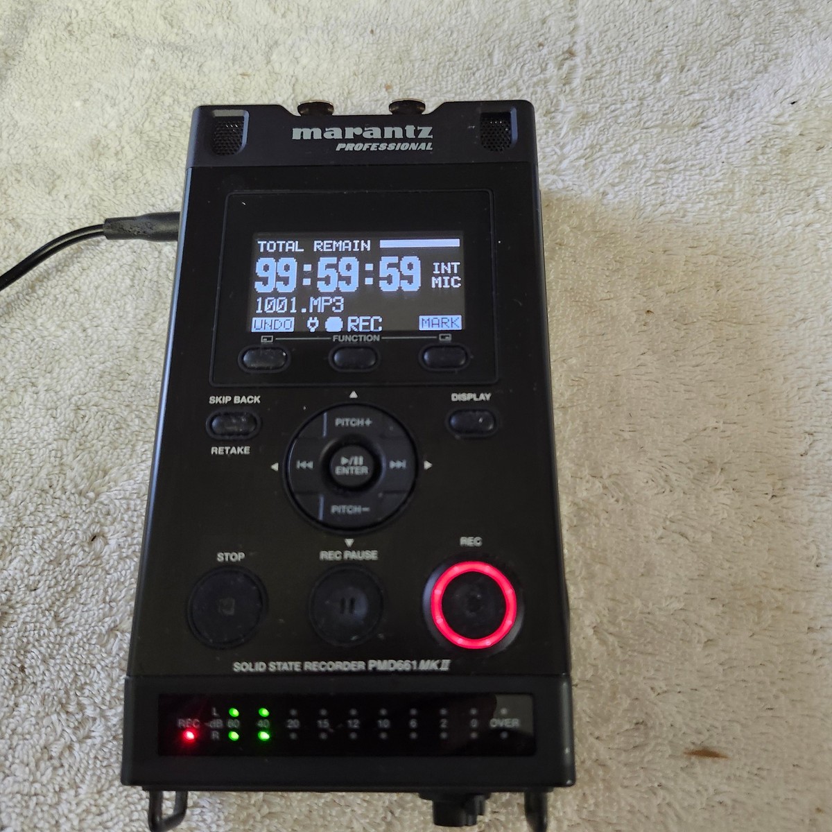Rebuilt Marantz PMD661 MKII Professional Recorder with current