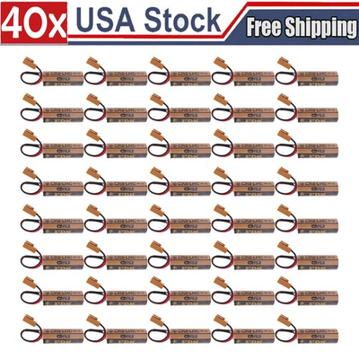 #ad ❏ 40X FUJI CR8.LHC 3V Battery FDK CR8 LHC For Fanuc battery A98L 0031 0012 $285.69