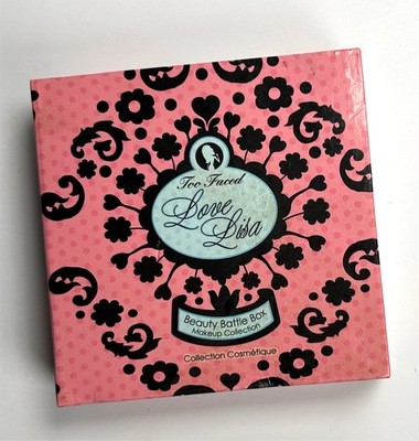 NWOB Too Faced LOVE LISA Beauty Battle Box Face Eyeshadow Palette ~ Ships W Care