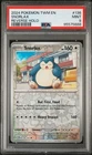 2024 Pokemon TWM EN Snorlax REVERSE HOLO 136/167 PSA 9 MINT