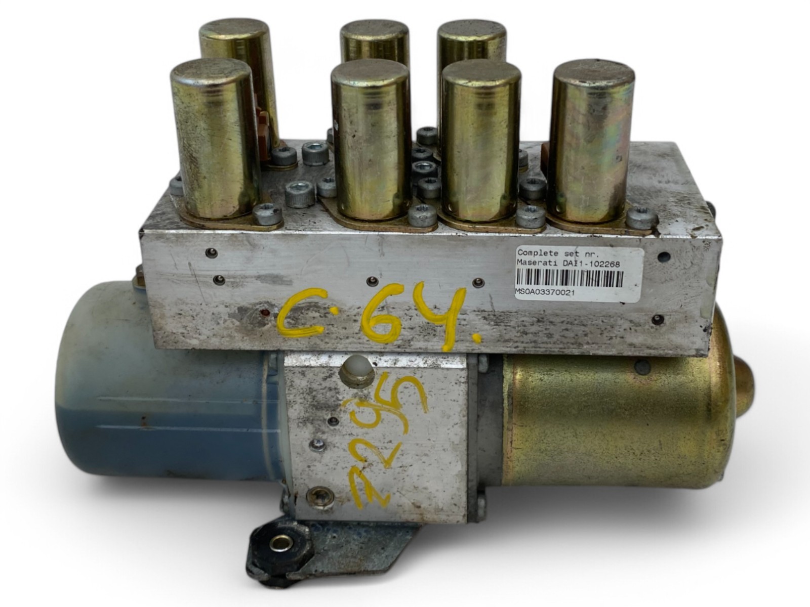 2002-2006 MASERATI SPYDER M138 4.2L CONVERTIBLE TOP HYDRAULIC PUMP MOTOR OEM 