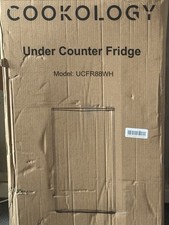 Cookology Under Counter Fridge 47cm Freestanding 93L Low Noise - White UCFR88WH