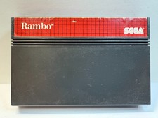 Rambo: First Blood Part II (Sega Master System, 1986) Cart Only. Authentic.