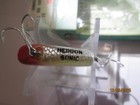 Heddon Sonic (Red Head W/clear Bottom) In original box w/ papers — photo 8