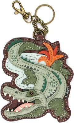 CHALA ALLIGATOR Women's Decorative Key Fob Coin Purse Accessory NWT