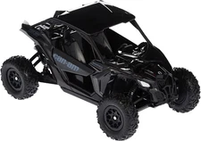 New-Ray 58193B New-Ray-58193B-1:18 Scale Toy CAN-AM Maverick X3 X Turbo Black, A