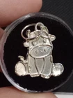 Cute Cow Charm .999 Silver Bar Hand Pour 2.2 Grams In Capsule W COA
