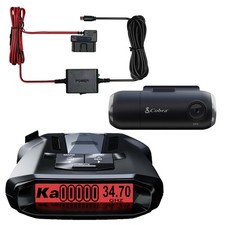Cobra RAD 700i Radar Detector SC 201 Smart Dash Cam  2.5A OBD Port to Micro...