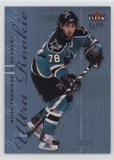 2009-10 Fleer Ultra Ultra Rookie Ice Medallion 13/25 Benn Ferriero #267 0c3