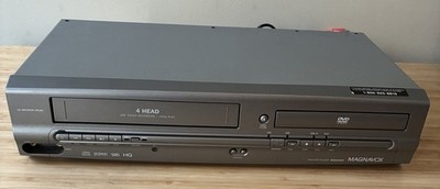 Magnavox MWD2205 DVD/VCR Combo Player VHS Recorder For Parts - Keeps Turning Off
