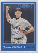 2019 Heritage Minor League Edition Real One Blue 21/99 Garrett Whitlock Auto 0r8