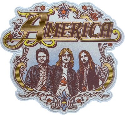 Patch C&D Visionary - America Emblem 3.5''x3.1'' Iron-On Print NEW Music Band