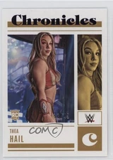 2023 Panini Chronicles WWE Purple 13/49 Thea Hail #61 Rookie RC 02zm