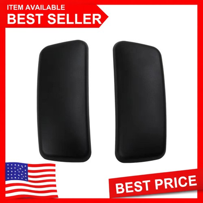 #ad Haworth Zody Arm Pad Replacement 1 Pair Black $199.00