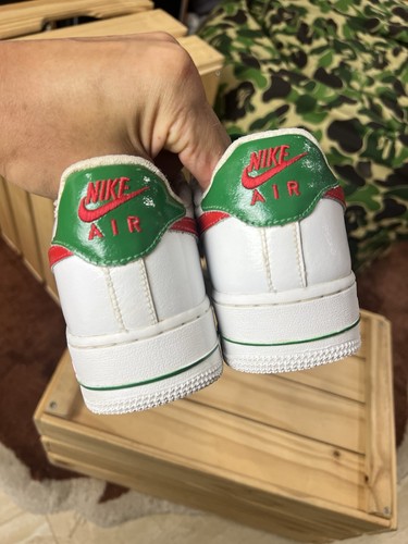 Nike Air Force 1 Premium Copa Mundial de México 2006 6,5 concreto niños blanco verde Max - Imagen 8 de 19