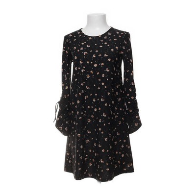 Mango Basics, Kleid, Größe: XS, Schwarz/Mehrfarbig, Blumen, Damen #B0r