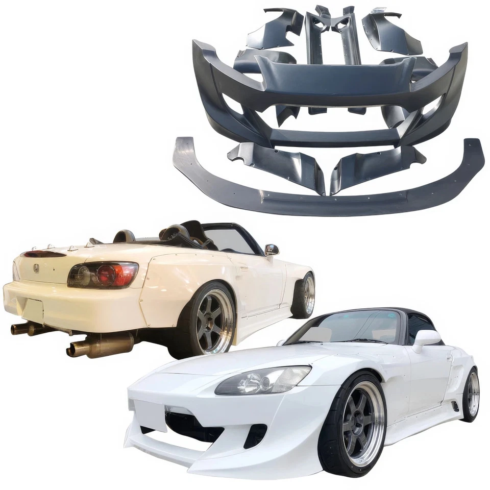 VSaero FRP TKYO Wide Body Kit AP1 for S2000 Honda 00-09 vsaeropart_108710 Foto 3 de 4