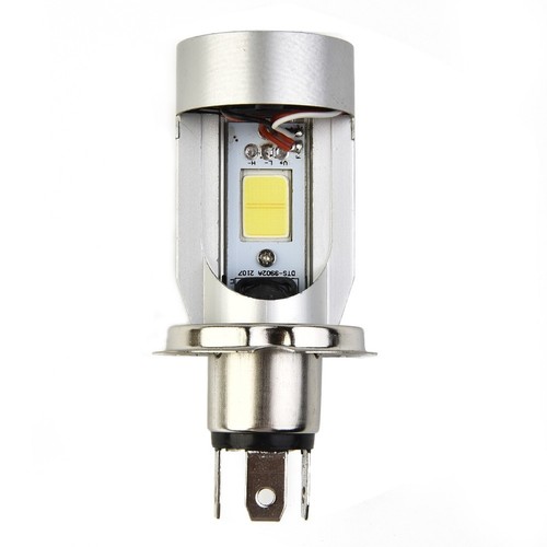 Long Lasting 25W H4 HB2 9003 Motorcycle LED Headlight Kit Red Turbo Silent Fan - Picture 10 of 24