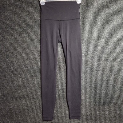 Lululemon Align Black Leggings Size 2 Ankle Length High Waisted