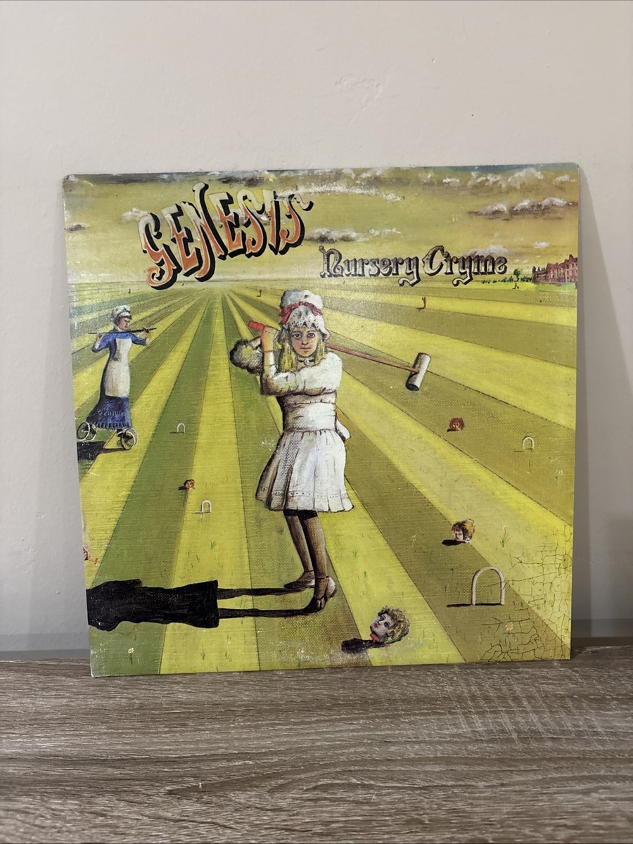 Genesis Nursery Cryme Rock Record Vinyl LP Original Vinyl Album