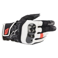 Alpinestars SMX Z Drystar gloves - Black/White/Fluo Red - X-Large XL