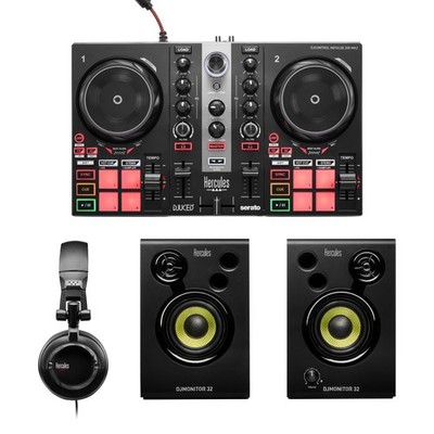 DJLearning Kit MK2 - Komplettes DJ Bundle mit DJControl Inpulse 200