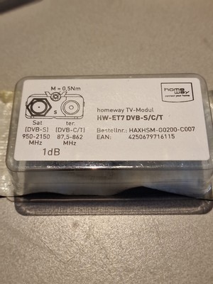 4xHOMEWAY Multifunktionsdose UP 0slot 2SAT/TV HAXHSM-G0200-C007#5