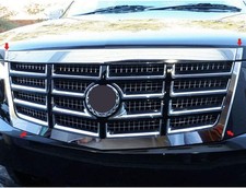 4pc. Luxury Fx Chrome Grille Surround For 2007-2014 Cadillac Escalade 4pc. Luxury Fx Chrome Grille Surround For 2007-2014 Cadillac Escalade