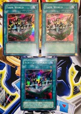 Yu-Gi-Oh 3x Toon World HP-LP 1st Edition Magic Ruler/ OCG Pharaoh  s Servant