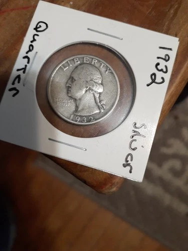 1932 Washington Silver Quarter Fine Condition