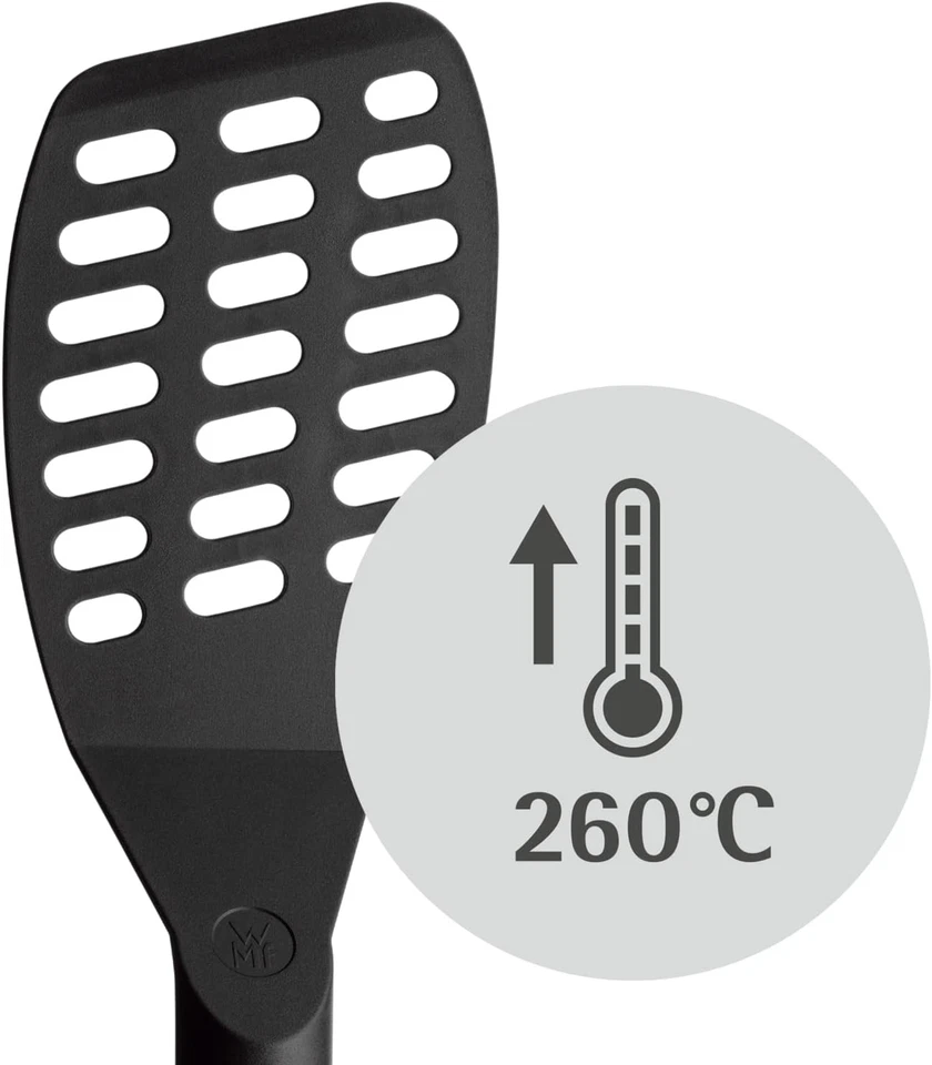 WMF Neutral - Espátula Plástico 31cm Con Pliegue y Huecos de Material Sintético, - Imagen 2 de 4