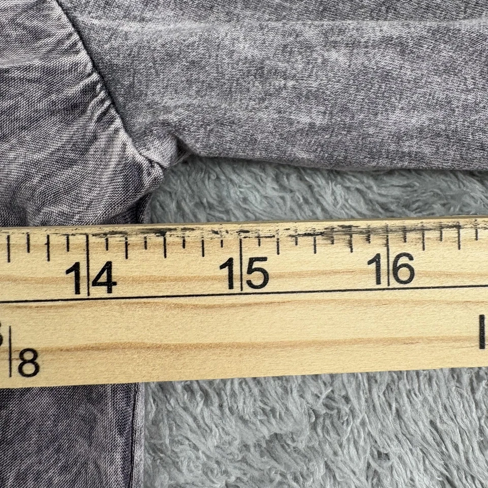 T вечеринки туника платье женщин маленький серый красный вышитый богемное длинным рукавом сделано в США - Изображение 3 из 4