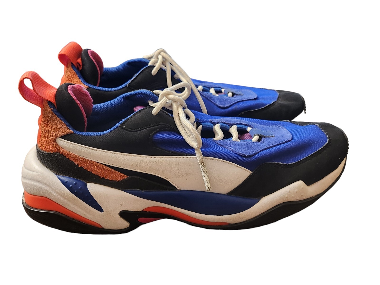 SAOLA Scarpe da corsa Puma Thunder 4 Life uomo blu taglia 7 5 scamosciate basse 36947101