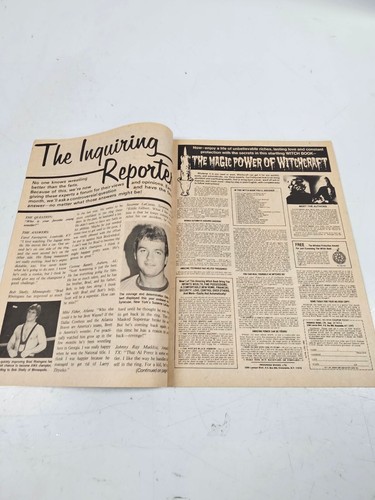 Vintage Sports Review Wrestling Magazine February 1984 Tommy Rich Buzz Sawyer - Picture 3 of 3